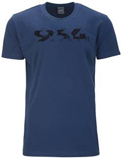 AHORN SPORTSWEAR Übergrößen T-Shirt 964 Ahorn schwarz Alpine Blue 5XL von AHORN SPORTSWEAR
