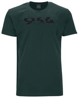 AHORN SPORTSWEAR Übergrößen T-Shirt 964 Ahorn schwarz Bottle Green 4XL von AHORN SPORTSWEAR