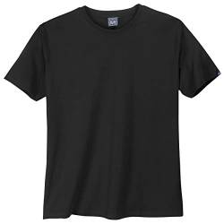 AHORN Basic Rundhals T-Shirt schwarz Übergrößen, Größe:2XL von AHORN