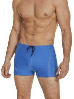 AI'MAGE Herren Badehose athletisch schnelltrocknender Badeshorts für Männer, Blau L von AI'MAGE