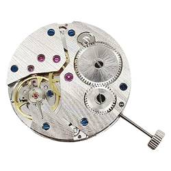 AIDIRui ST3600 Uhrwerk 17 Juwel ETA 6497 Uhrwerk Modell Uhr Teil passend für Herrenuhr Handaufzug mechanisches Uhrwerk, silber von AIDIRui