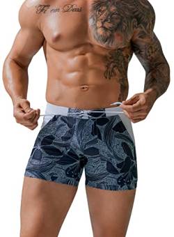 AIEOE Badehose Herren Swim Trunks - Badehosen Männer Schwimmhose - widerstandsfähige Männer Badehose eng anliegend M von AIEOE