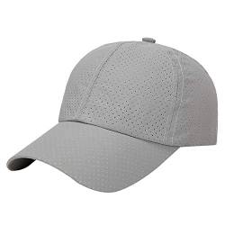 AIEOE Baseball Kappe Unisex Classic Hat Hüte - Hellgrau von AIEOE