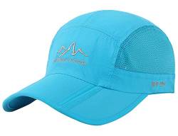 AIEOE Erwachsener Kappe UV-Schutz Cap Basecap Luftdurchlässig Sport Kappe Sonnenschutz Snapback - Türkis von AIEOE