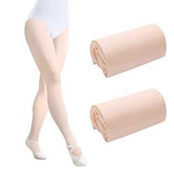 AIEX 2 Pairs Ballet and Dance Tights with Foot, Ballet Leggings Ballet Tights Tights for Girls Children Women Toddlers Students Practice von AIEX