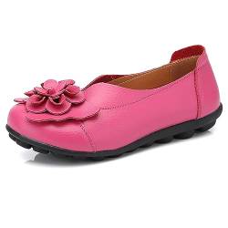 AIFLM Damen Mokassin Slip-on Schuh PU Leder Freizeitschuhe Fahrschuhe Wanderschuhe Schuh Fahren Krankenschwester Schuhe von AIFLM