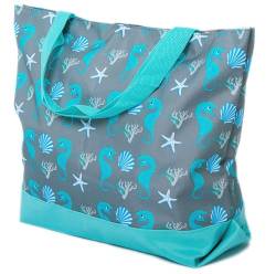 AIREE FAIREE Strandtasche - Große stilvolle Badetasche Damen - strandtasche mit reißverschluss, Innentasche und wasserdicht – mit niedlichem Design von AIREE FAIREE