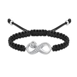 AIWENXI Einäscherung Armband für Asche für Frauen Männer Einstellbare Infinity Einäscherung Urne Armband Armreif für Asche Keepsake Memorial Asche Schmuck von AIWENXI