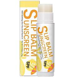 Lippenbalsam LSF 30 | Superweiche, feuchtigkeitsspendende Bio-Lippenpflegeprodukte | LSF 30 Sonnenschutz-Lippenbalsam mit Fruchtgeschmack, langanhaltend feuchtigkeitsspendende Lippenreparatur, Aiying von AIYING