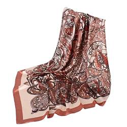 AIchenYW Damen Baumwolle Schal Frauen Geschenkidee tuch Herbst Schals lässig scarf Seidentuch Winddichte Gamaschenmaske Tücher Frauen Loop Herbst Schal Temperament Stola Tuch (Beige, One Size) von AIchenYW