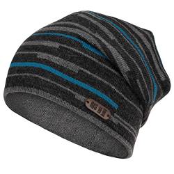 AJS Wintermütze Wendemütze Strickmütze Jungen Beanie Herrenmütze von AJS