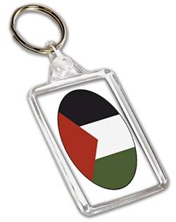 Schlüsselanhänger mit Palästina-Flagge, Geschenk – Geburtstag – Weihnachten – Strumpffüller – Wichtelgeschenk von AK Giftshop