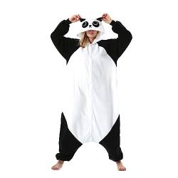 AKAAYUKO Damen Herren Karneval Kostüm Pyjama Weihnachten Tiere Onesie Halloween Jumpsuit Schlafanzug Faschingskostüme Overall Nachtwäsche Kung Fu Panda von AKAAYUKO
