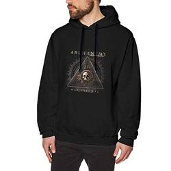 AKKUI Hooded Sweat Herren Kapuzenpullover Evmjser Arch Enemy Men's Casual Long Sleeve Hooded Hoodie Pullover von AKKUI