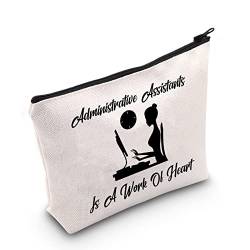 AKTAP Administrative Assistants Make-up-Tasche, Administrative Assistants ist eine Herzensarbeit Reisetasche für Sekretär-Zubehör, Kulturbeutel, Sekretär Mb, modisch von AKTAP
