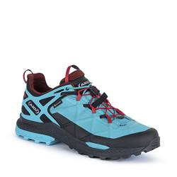 AKU Herren Rocket Dfs GTX Sneaker, blau/schwarz (Turquoise Black), 46 EU von AKU