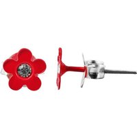 AKZENT Paar Ohrstecker Florette Mädchen-Ohrstecker aus 925/- Echt Silber Blume mit Zirkonia (Paar, Paar), MÃ¤dchen Ohrring von AKZENT