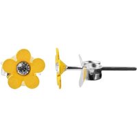 AKZENT Paar Ohrstecker Florette Mädchen-Ohrstecker aus 925/- Echt Silber Blume mit Zirkonia (Paar, Paar), MÃ¤dchen Ohrring von AKZENT