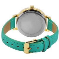 AKZENT Quarzuhr Louaya Damen Armbanduhr mit Lederimitationsband von AKZENT