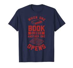 Wenn ein Buch schließt Literarisches Lesebuch Thematisch T-Shirt von ALABRI