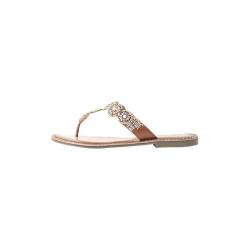 ALARY Damen Perlenstickerei Sandal, Kamel, 40 EU von ALARY