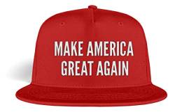 ALBASPIRIT Make America Great Again Cap Parodie Lustiges Trump Kostüm - Kappe -Einheitsgröße-Rot von ALBASPIRIT