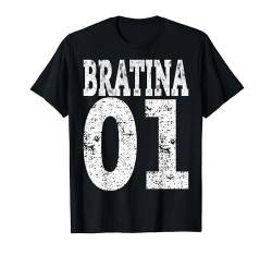 Bratina 01 T-Shirt Rap Hip Hop Russisch Schwester Geschenk von ALBASPIRIT