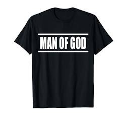 Lustiges Pastor T-Shirt Pfarrer Priester Geschenk Man Of God von ALBASPIRIT