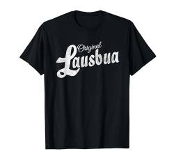 Oktoberfest Spruch Original Lausbua T-Shirt Tracht Lausbub T-Shirt von ALBASPIRIT