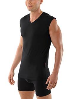 ALBERT KREUZ V-Unterhemd Business Herrenunterhemd aus Stretch-Baumwolle ohne Arm schwarz 7/XL von ALBERT KREUZ