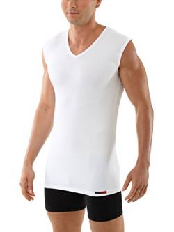 ALBERT KREUZ V-Unterhemd Business Herrenunterhemd aus Stretch-Baumwolle ohne Arm weiß 5/M von ALBERT KREUZ