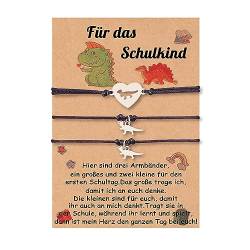 ALBERTBAND Mutter und Tochter Armband, ersten Tag der Schule Armband Geschenk, Armband für Grundschulen Mädchen Armband zurück zu Schule Armband Geschenk für Mädchen Junge Armband einstellbar von ALBERTBAND