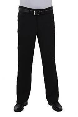 ALBERTO Regular Slim Fit Hose schwarz Größe W33 L32 von ALBERTO