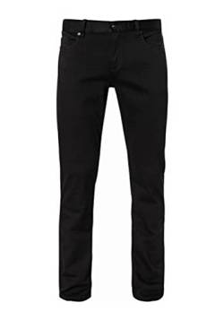 ALBERTO Regular Slim Fit Jeans Used 5 Pocket schwarz Größe W31 L30 von ALBERTO