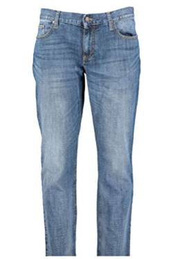 ALBERTO Regular Slim Fit Jeans mittelblau Größe W32 L30 von ALBERTO