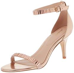 ALDO Damen JULLYRA Peeptoe Sandalen, Silber (Metallic Miscellaneous 86) von ALDO