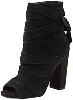 ALDO Damen RIGOLI Schlupfstiefel, Schwarz (Black Suede / 91) von ALDO