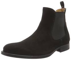 ALDO Herren ANGELUCCI Chelsea Boots, Schwarz (Black Suede / 91), 44 EU von ALDO