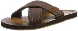 ALDO Herren DWELALIAN Peeptoe Sandalen, Braun (Dark Brown 22), 43.5 EU von ALDO