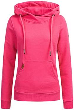 ALESSANDRO SALVARINI Damen Sweatshirt Hoodie Pullover AS-298 [AS-298-Pink-Gr.L] von ALESSANDRO SALVARINI