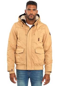 ALESSANDRO SALVARINI warme Herren Designer Winterjacke AS-287 [AS-287-Coffee-Gr.M] von ALESSANDRO SALVARINI