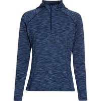 ALEX Running Langarmshirt, Troyer, Kapuze, für Damen, blau, XL von ALEX