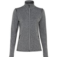 ALEX Trainingsjacke, Stehkragen, Seitentaschen, für Damen, grau, M von ALEX