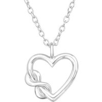 ALEXANDER YORK Kette mit Anhänger INFINITY LOVE, 2-tlg., 925 Sterling Silber von ALEXANDER YORK