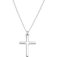 ALEXANDER YORK Kette mit Anhänger KREUZ XL, 2-tlg. (Kette mit Anhänger), 925 Sterling Silber von ALEXANDER YORK