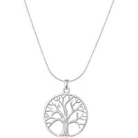 ALEXANDER YORK Kette und Anhänger Set TREE OF LIFE LEBENSBAUM BAUM DES LEBENS, 2-tlg., 925 Sterling Silber von ALEXANDER YORK