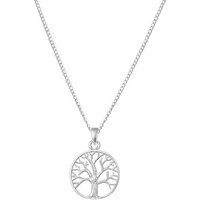 ALEXANDER YORK Kette und Anhänger Set TREE OF LIFE XS, 2-tlg., 925 Sterling Silber von ALEXANDER YORK