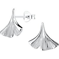 ALEXANDER YORK Paar Ohrstecker GINKGO BLATT, 2-tlg., 925 Sterling Silber von ALEXANDER YORK