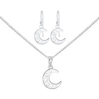 ALEXANDER YORK Schmuckset MOON cut-out-Design Sterne, 4-tlg. (Schmuckset) von ALEXANDER YORK