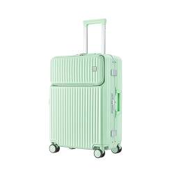 ALEjon „Premium-Reisegepäck mit Aluminiumrahmen: 24-Zoll-Tasche mit stilvollen Rollen für Geschäftsleute und Frauen“ von ALEjon